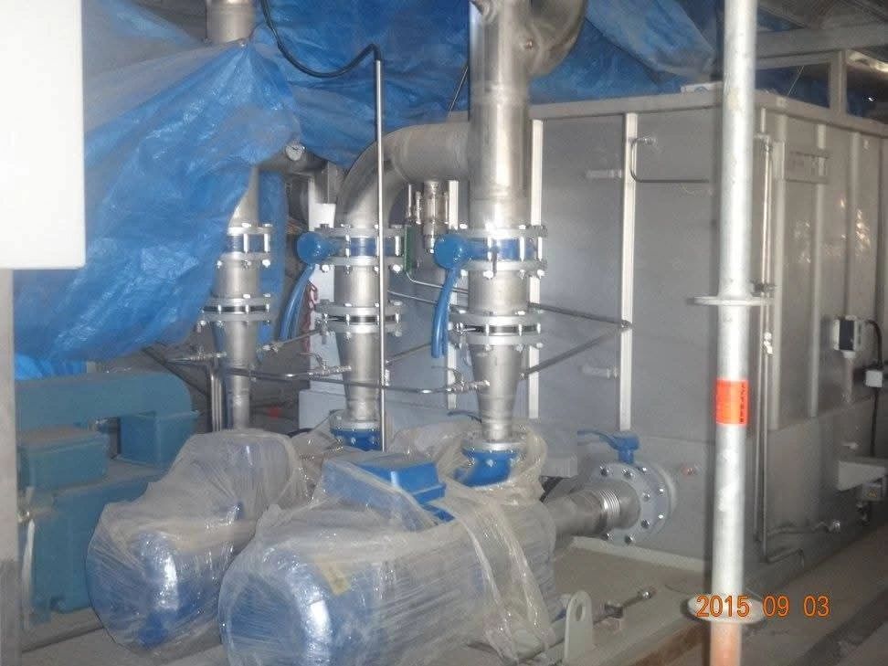 Machinery maintenance work